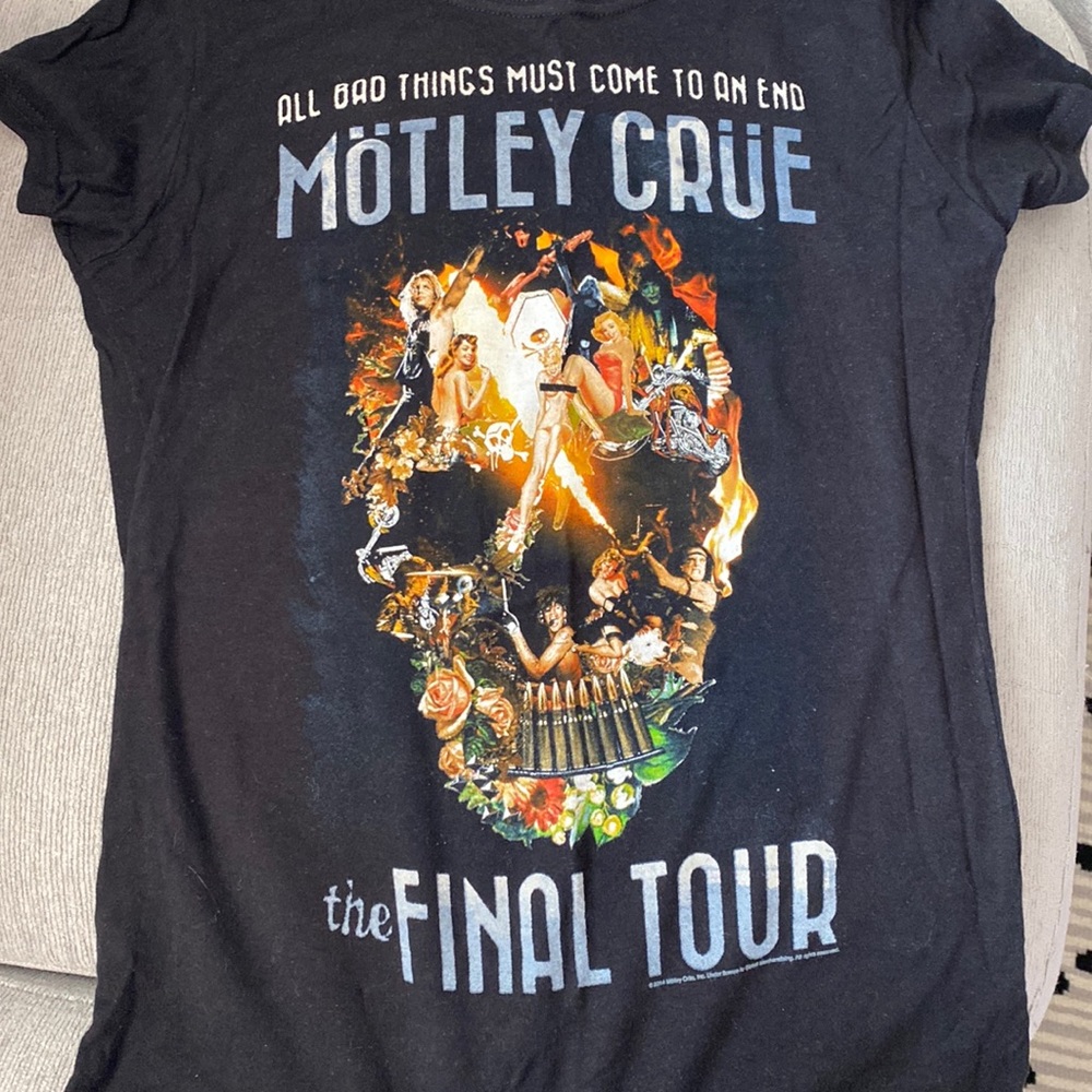 Motley Crue final tour women’s t shirt
